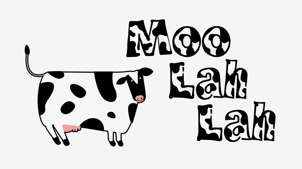 Font Moo Lah Lah