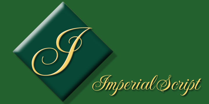 Font Imperial Script