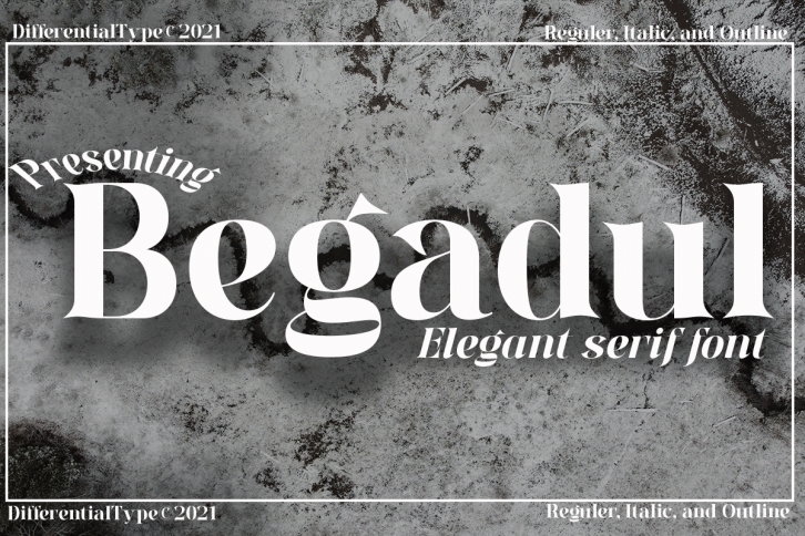 Font Begadul
