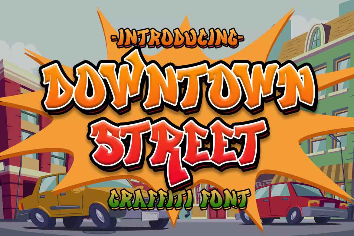 Font Downtown Street