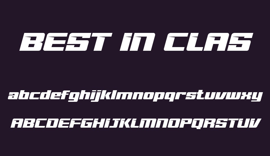 Font Classist