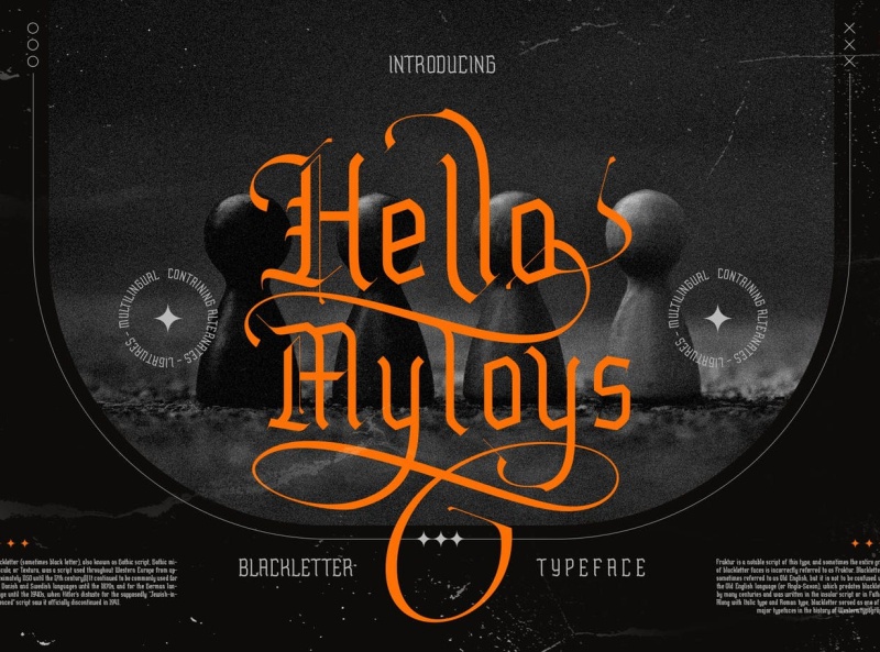 Font Hello Mytoys