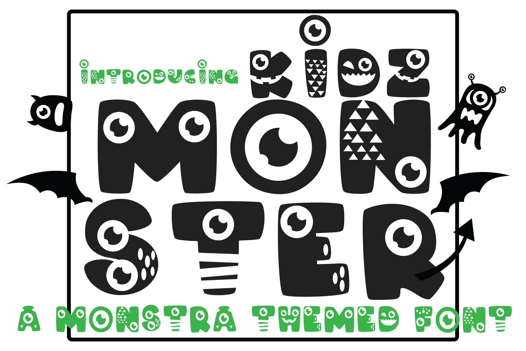 Font Monster Kids