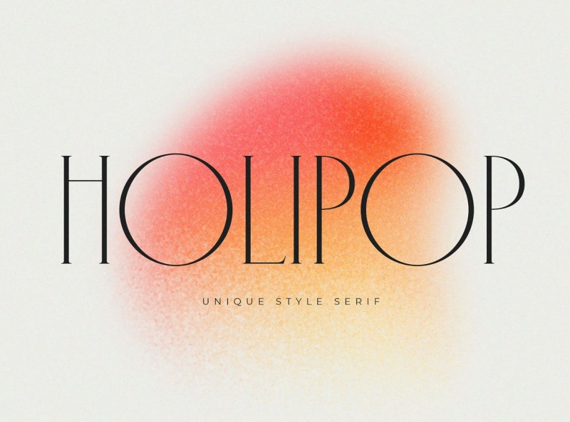Font Holipop