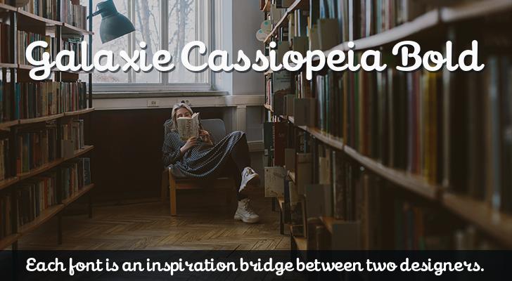Font Galaxie Cassiopeia