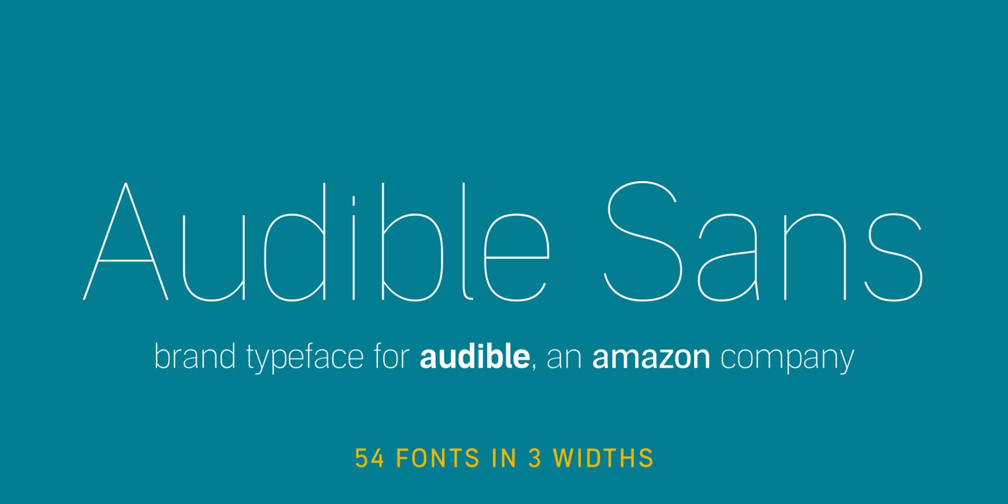 Font Audible Sans