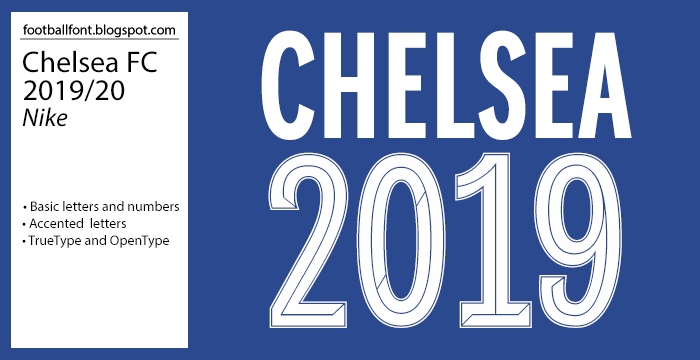 Font Chelsea 19-20