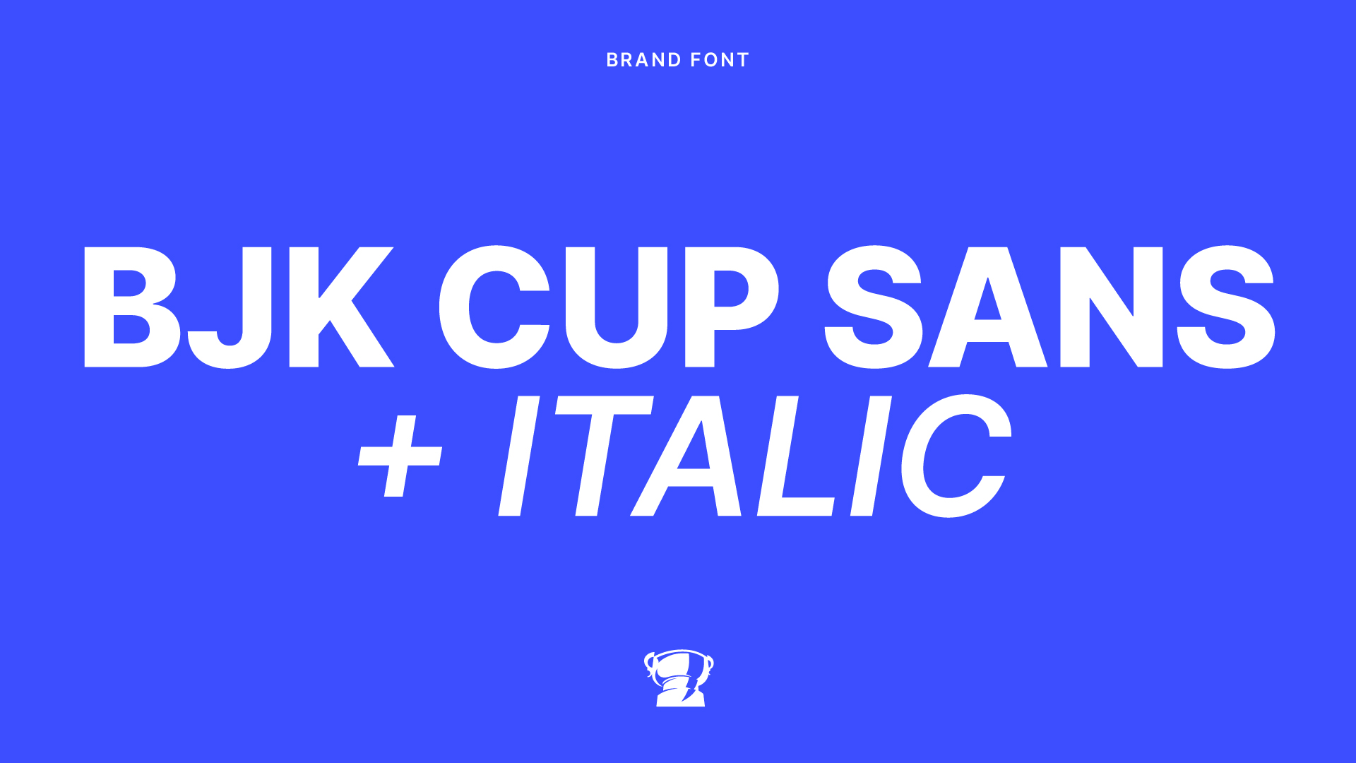 Font BJK Cup Sans (Billie Jean King Cup)