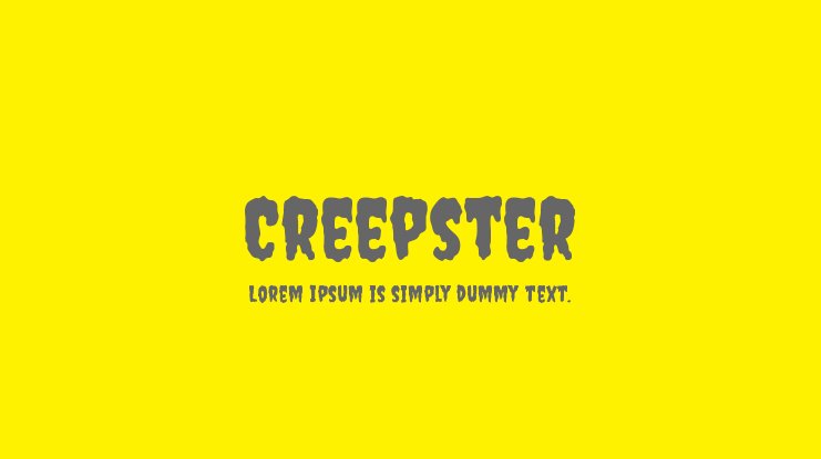 Font Creepster