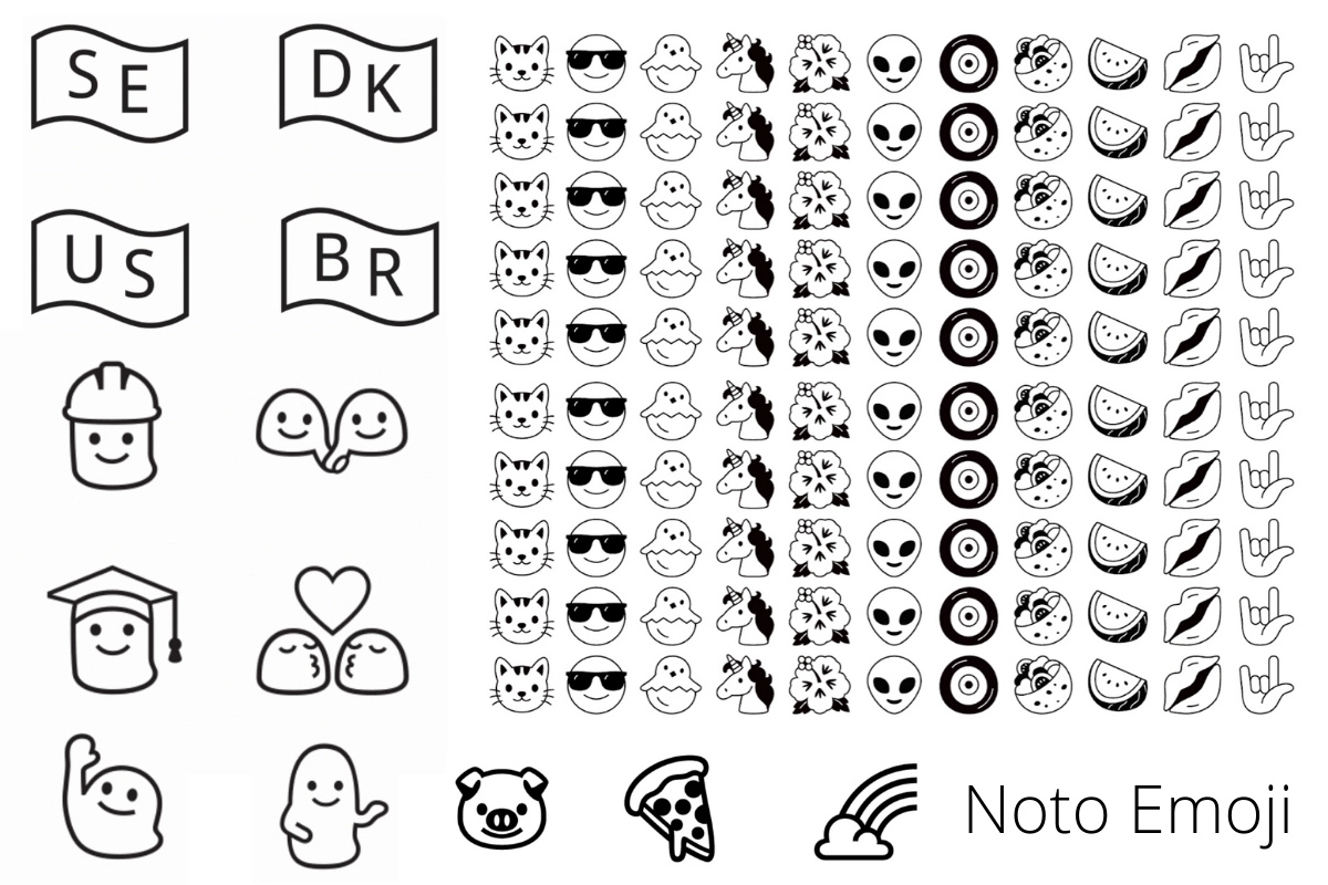Font Noto Emoji