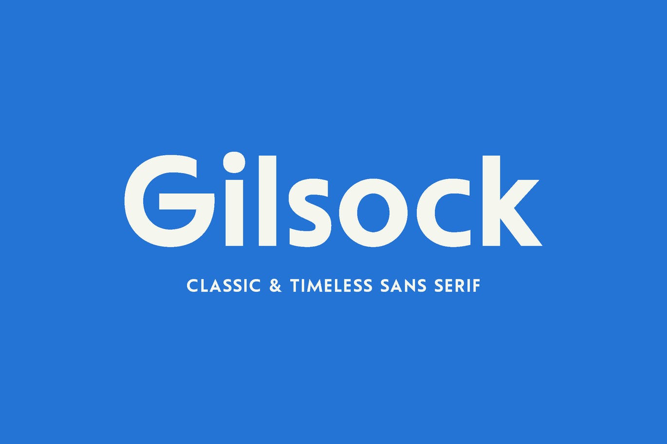 Font Gilsock