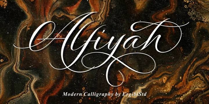 Font Alfiyah