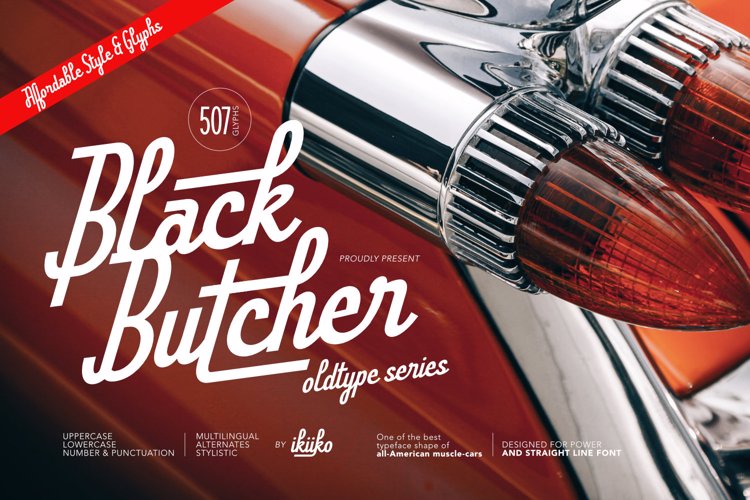 Font Black Butcher