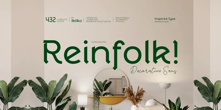 Font Reinfolk