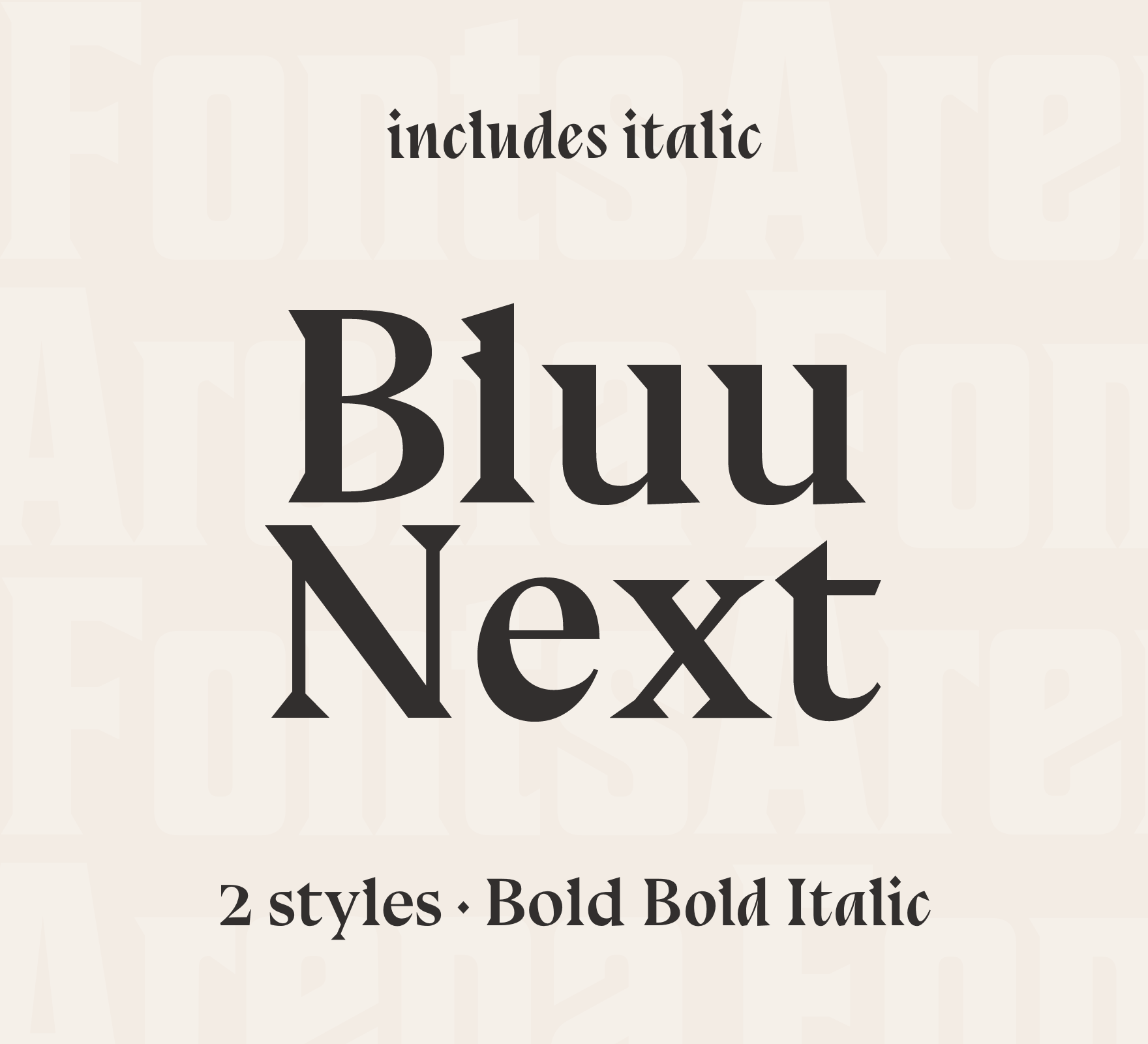 Font Bluu Next CYR