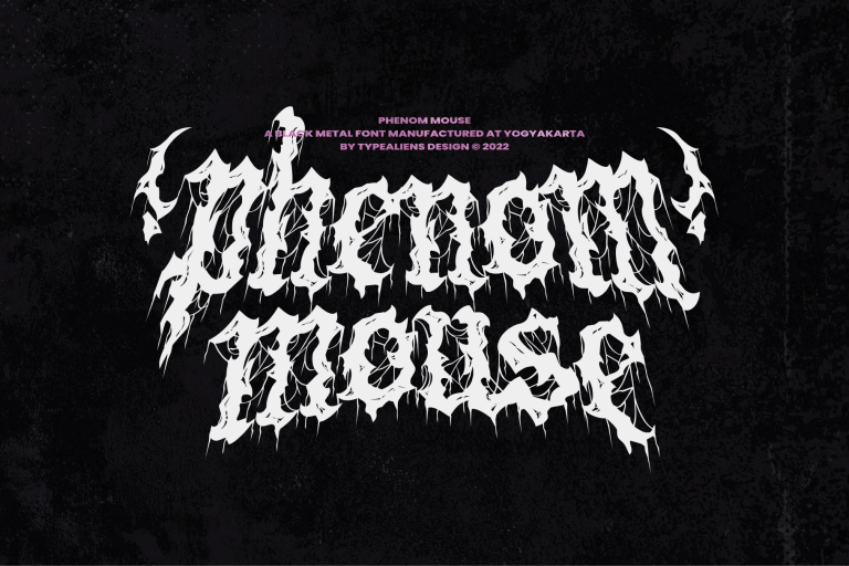Font Phenom Mouse