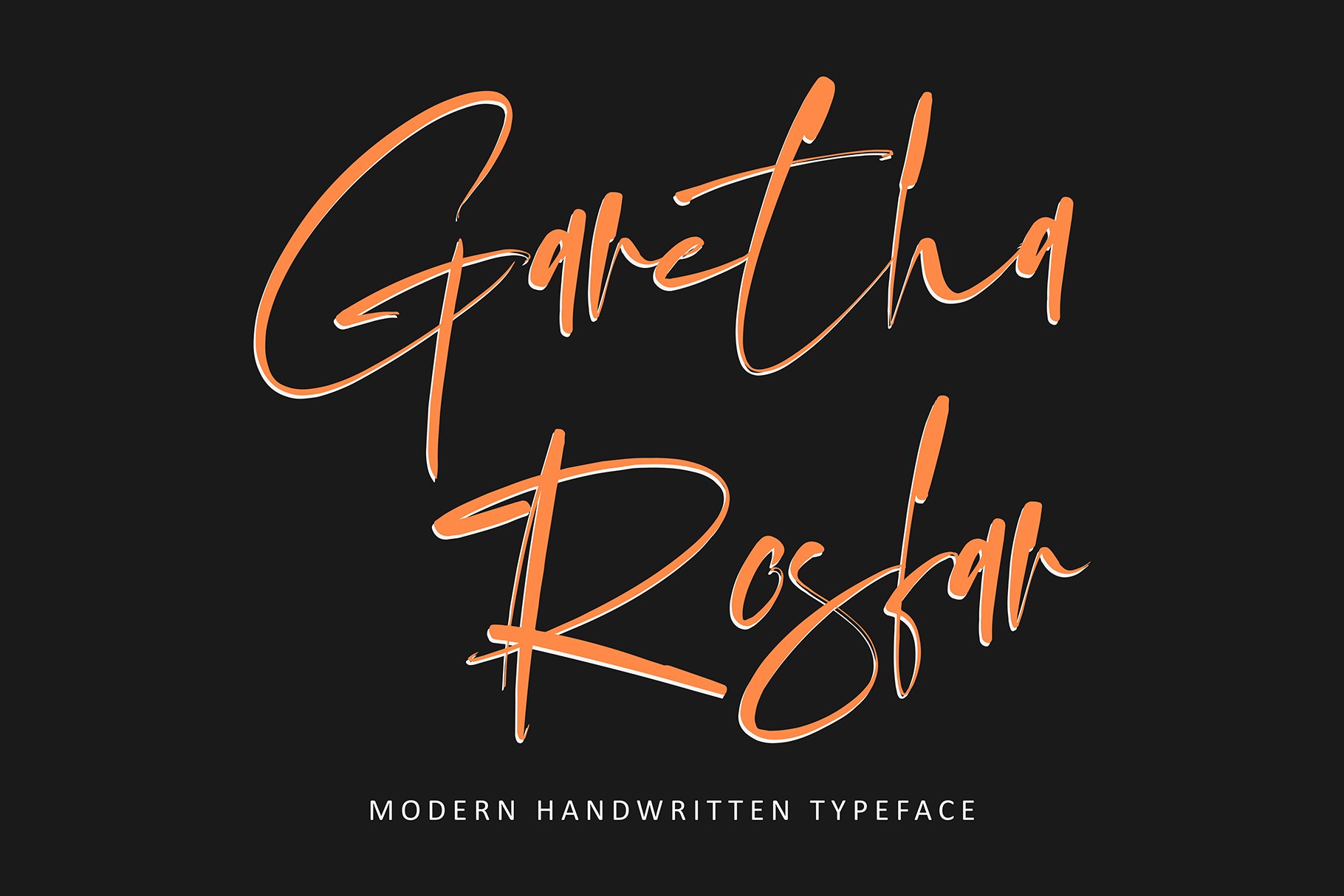 Font Garetha Rosfar