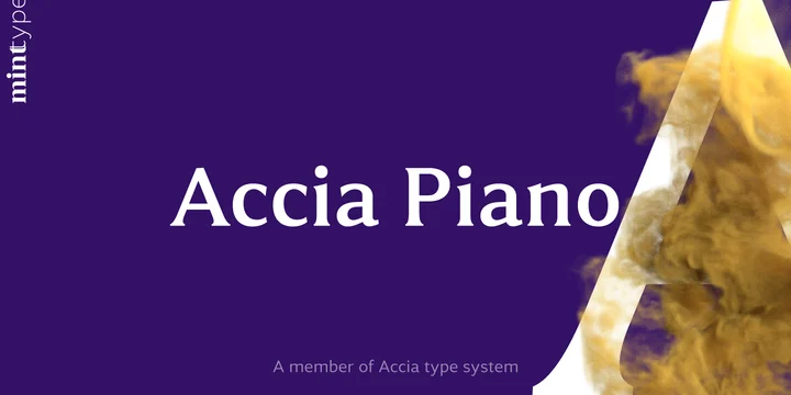 Font Accia Piano