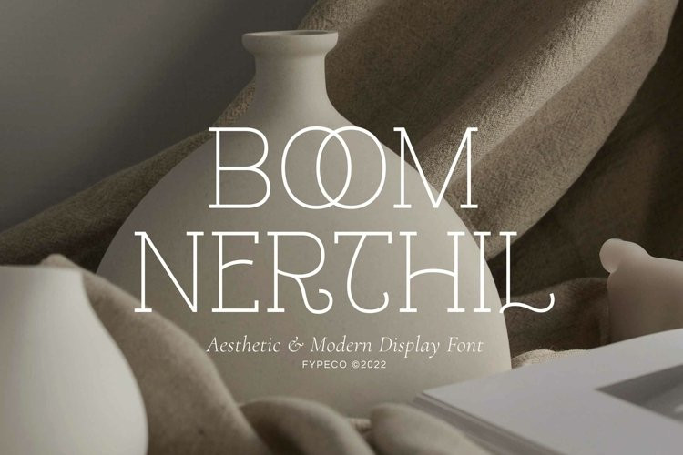 Font Boom Nerthil