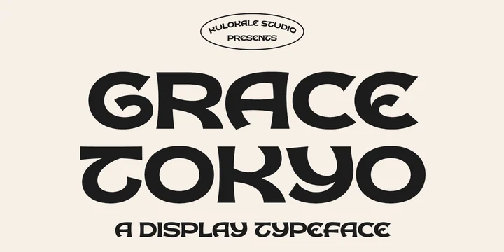 Font Grace Tokyo