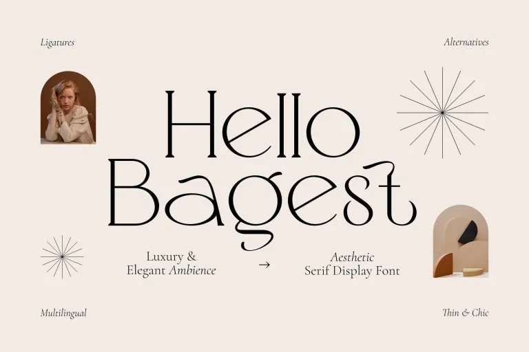 Font Hello Bagest