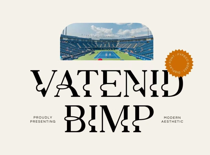 Font Vatenid Bimp