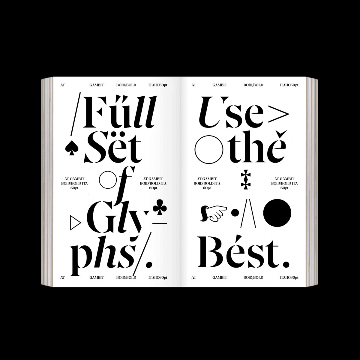 Font At Gambit Stencil