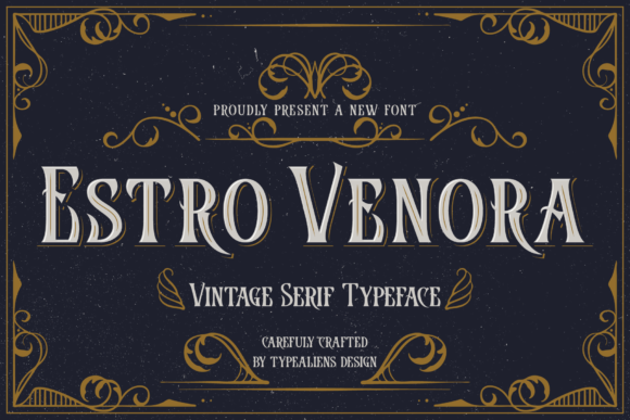 Font Estro Venora