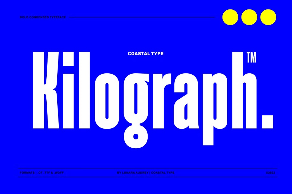 Font Kilograph