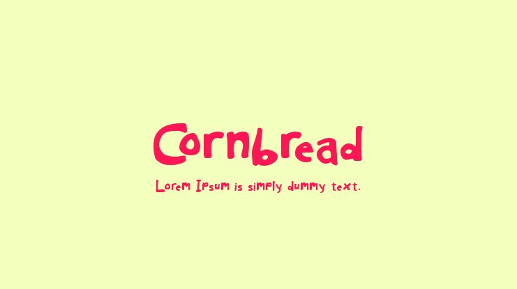 Font VC Cornbread