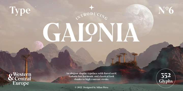 Font Galonia