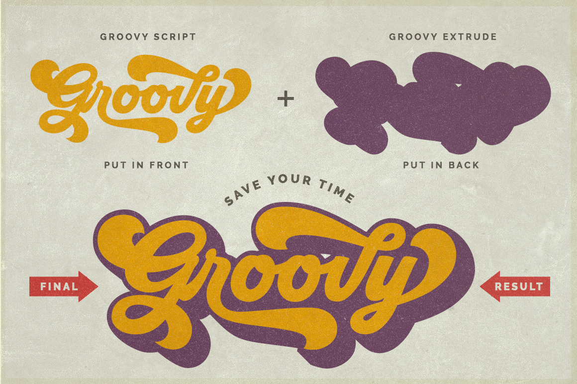 Font Groovy Retro
