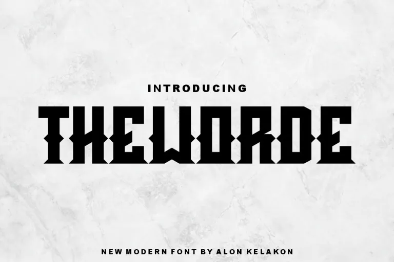 Font Theworde