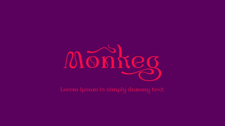 Font Monkeg