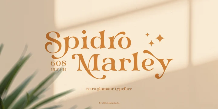Font Spidro Marley