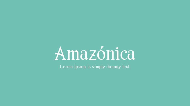Font Amazónica