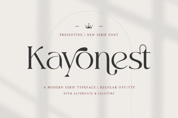 Font Kayonest