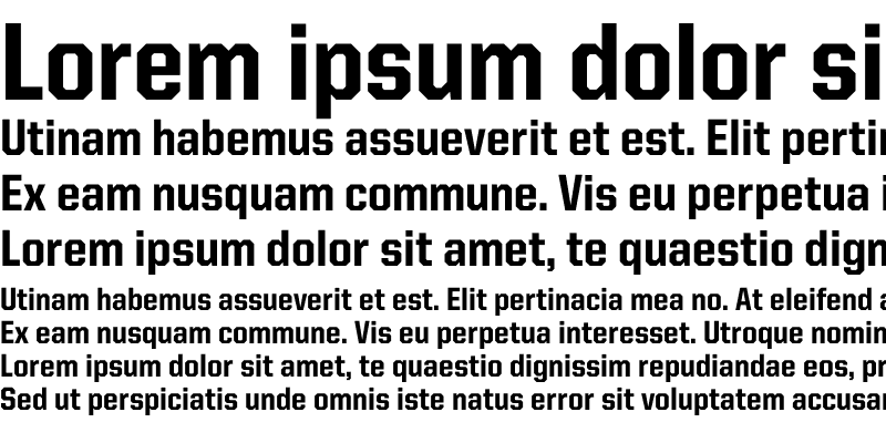 Font TV Sans SemiCondensed