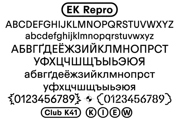 Font EK Repro 2204