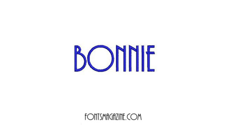 Font Bonnie SemiCondensed