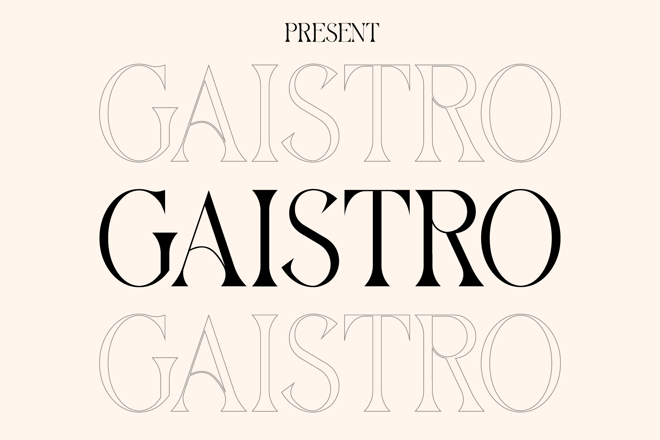 Font Gaistro