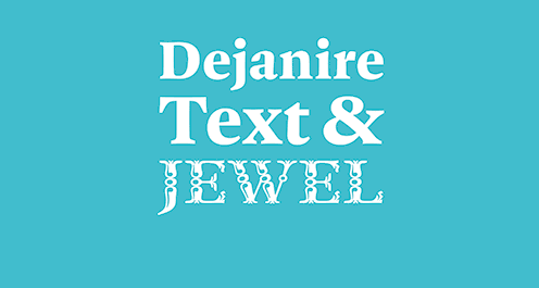 Font Dejanire Text
