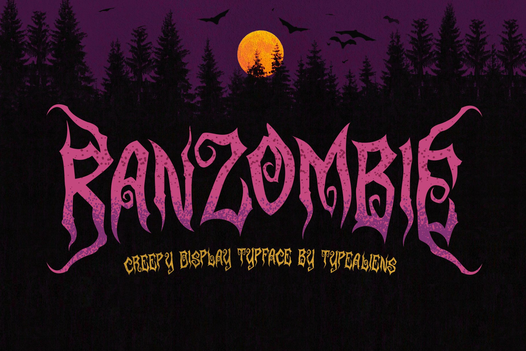 Font Ranzombie