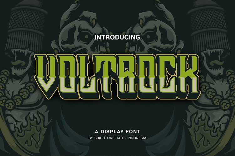 Font Voltrock