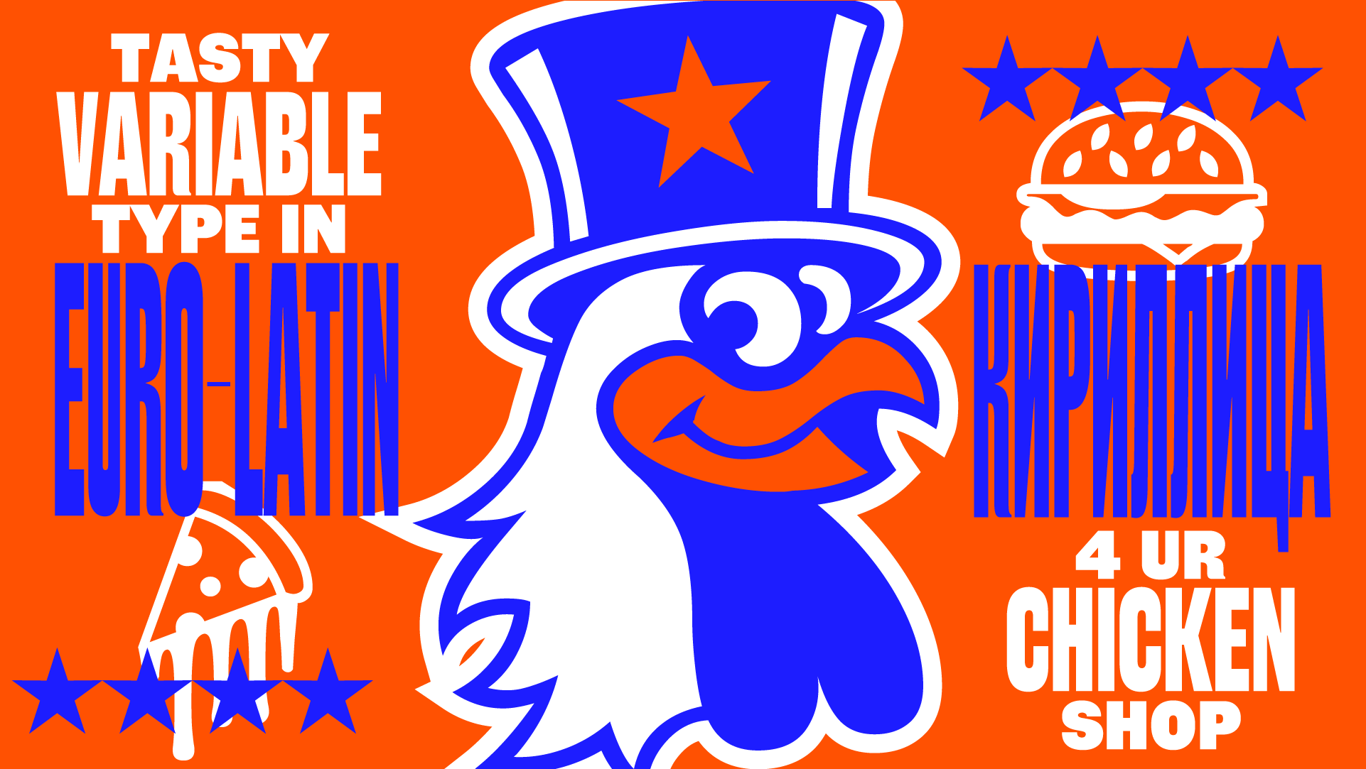 Font Chicken Shop Gothic