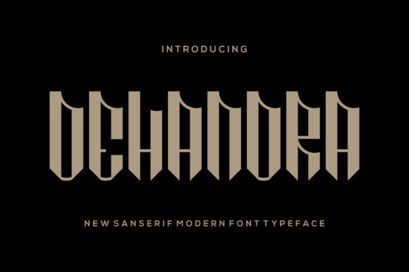 Font Dehandra