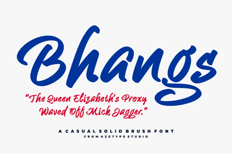 Font AZ Bhangs