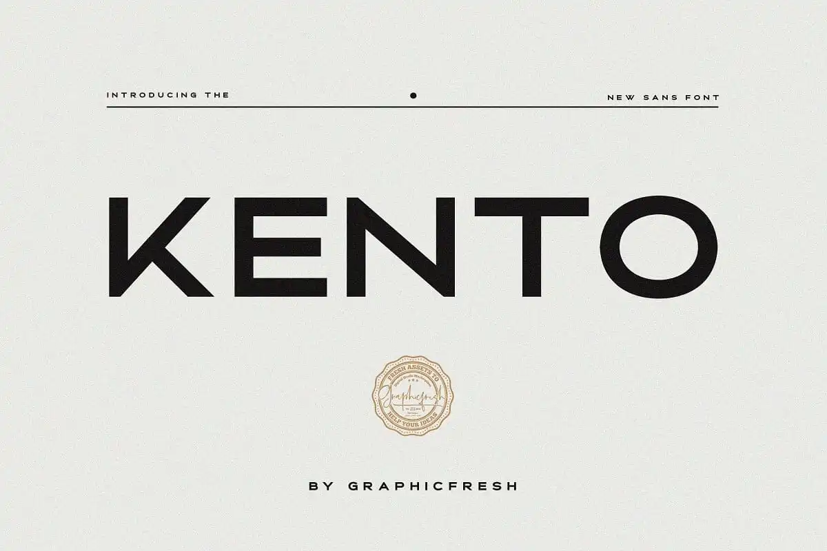 Font Kento