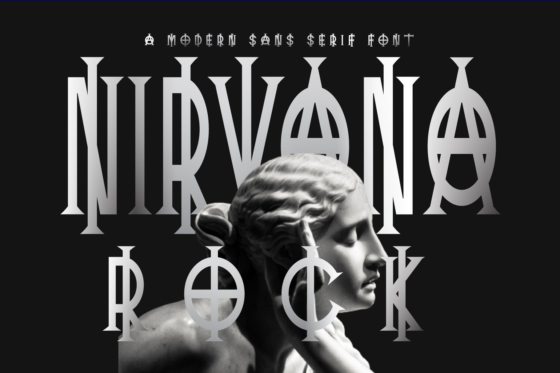 Font Nirvana Rock