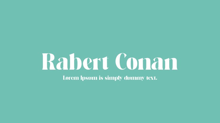 Rabert Conan